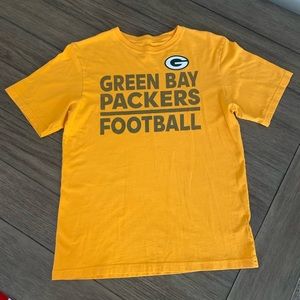 NFL “Green Bay Packers” yellow T-shirt XXL 18
